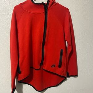 Nike Women's Red Zip-Up Jacket